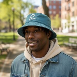 Rewired Teal Blue Bucket Hat